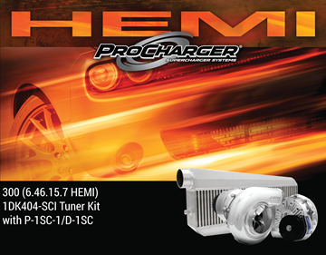 Picture of 1DK404-SCI - 2011-14 CHRYSLER 300 HEMI (5.7) High Output Intercooled Tuner Kit w/P-1SC-1