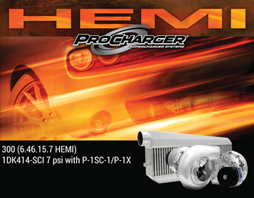 Picture of 1DK414-SCI - 2011-14 CHRYSLER 300 HEMI (5.7) High Output Intercooled System w/P-1SC-1