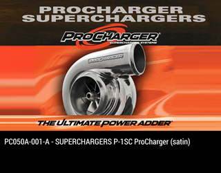 Picture of PC050A-001 - SUPERCHARGERS P-1SC ProCharger (satin)