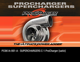 Picture of PC061A-001 - SUPERCHARGERS C-1 ProCharger (satin)