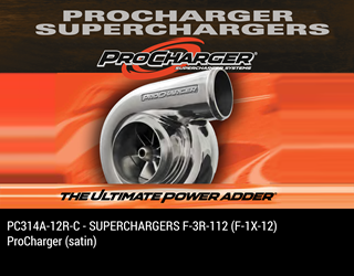 Picture of PC314A-12R-C - SUPERCHARGERS F-3R-112 (F-1X-12) ProCharger (satin)