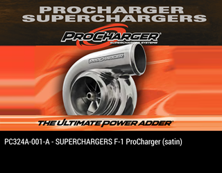 Picture of PC324A-001 - SUPERCHARGERS F-1 ProCharger (satin)