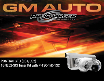 Picture of 1GN202-SCI - 2004 PONTIAC GTO (LS1) High Output Intercooled Tuner Kit w/P-1SC-1