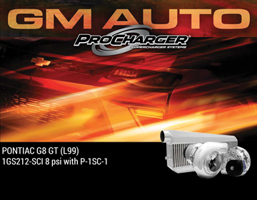 Picture of 1GS212-SCI - 2008-09 PONTIAC G8 GT High Output Intercooled System w/P-1SC-1