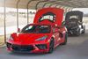 Picture of 1KC402-SCI 2020-2023 CORVETTE C8 COUPE (LT2) Stage II Intercooled Tuner Kit (w/ port injection manifold) with P-1SC-1 (satin finish)