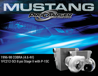 Picture of 1FC202-SCI - 1996-98 COBRA (4.6 4V)  Stage II Intercooled Tuner Kit with P-1SC