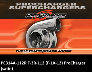 Picture of PC314A-112R - SUPERCHARGERS F-3R-112 (F-1X-12) ProCharger (satin)