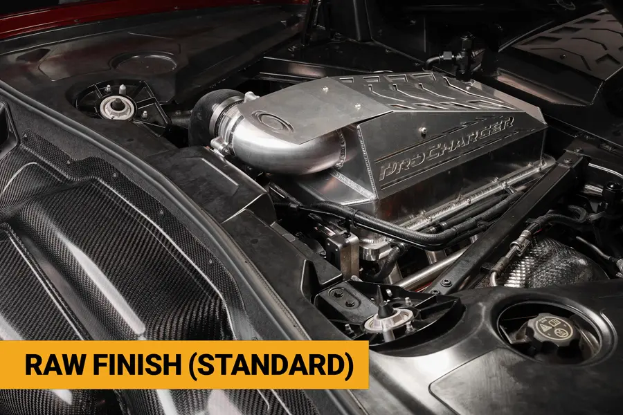 C8 Raw Intake Cover