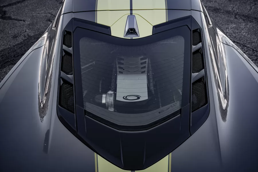 C8 Rear Hood